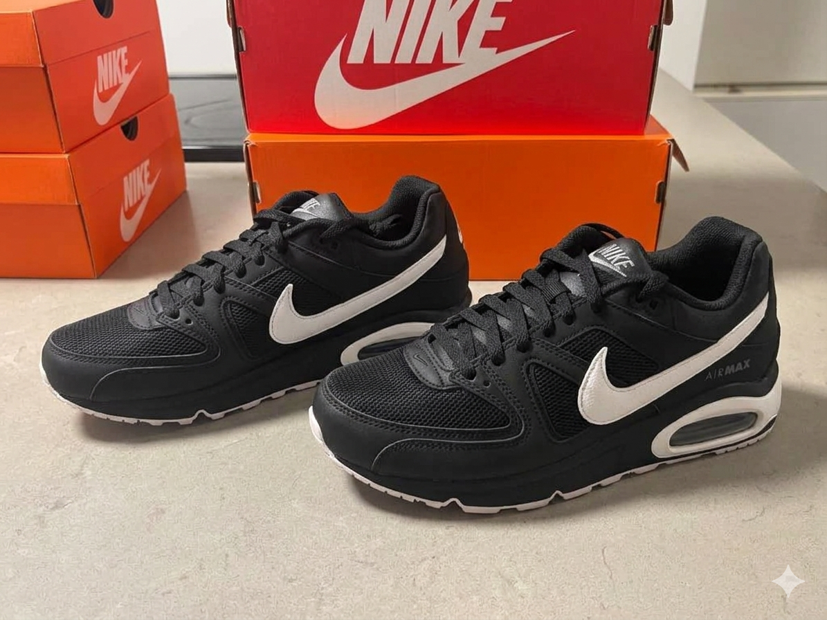 Nike Air Max Command "Black White"