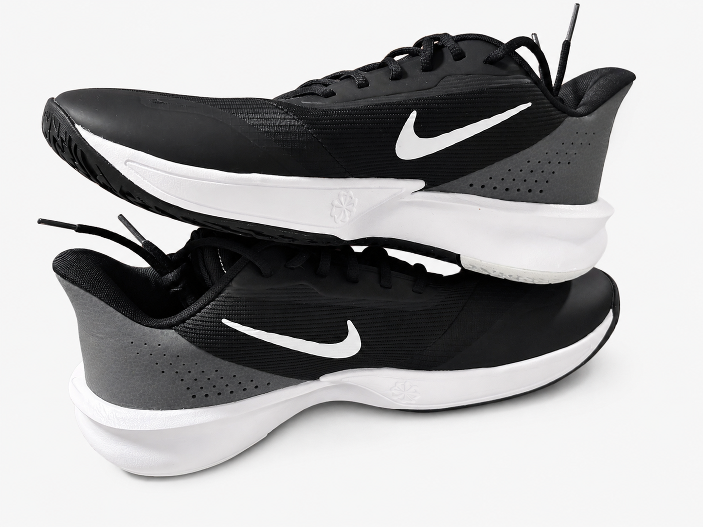 Nike Precision 7 Black / White Basketball Shoes