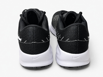 Nike Run Defy Black / White Running Shoes