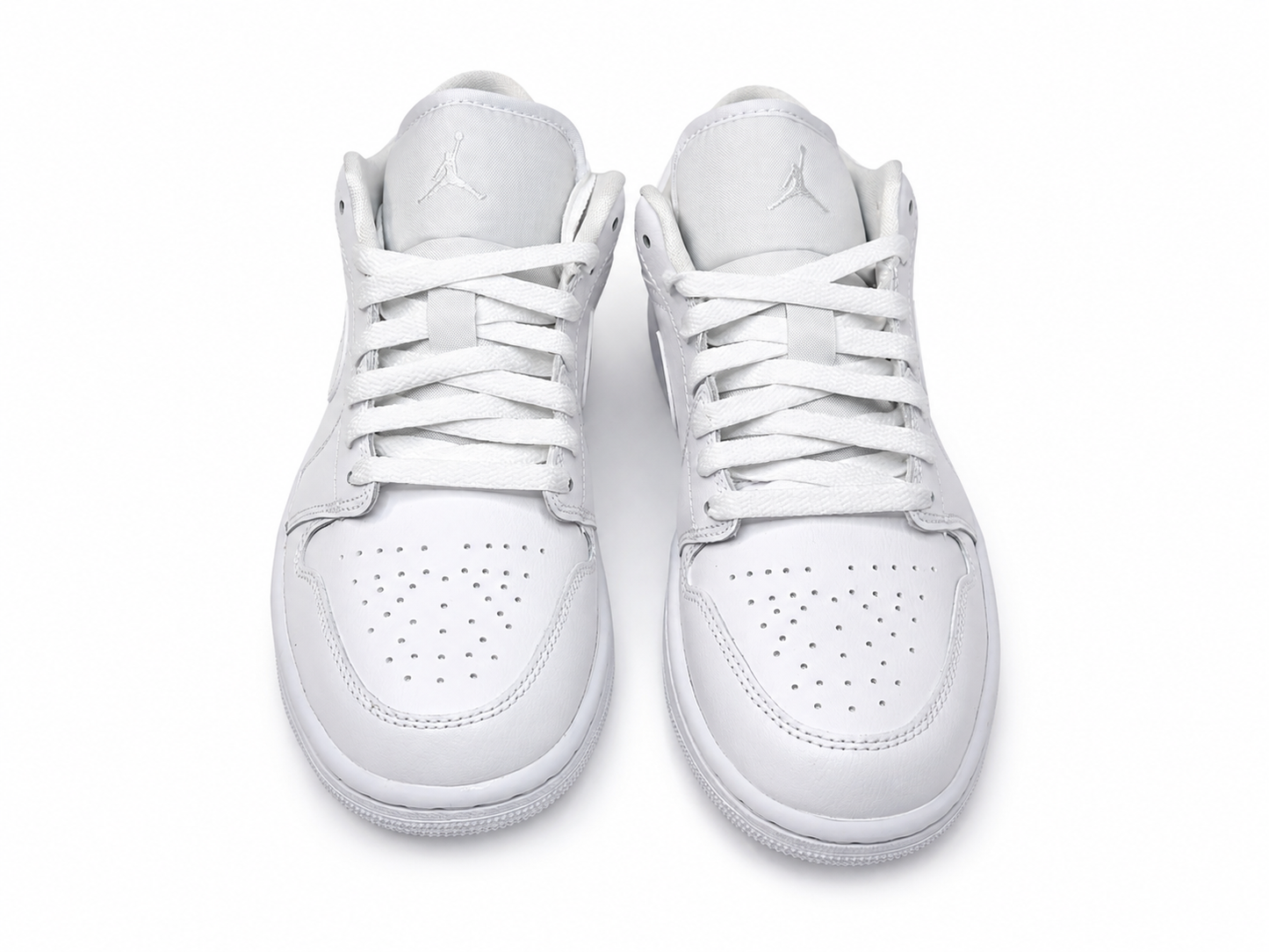 Air Jordan 1 Low Triple White Sneakers