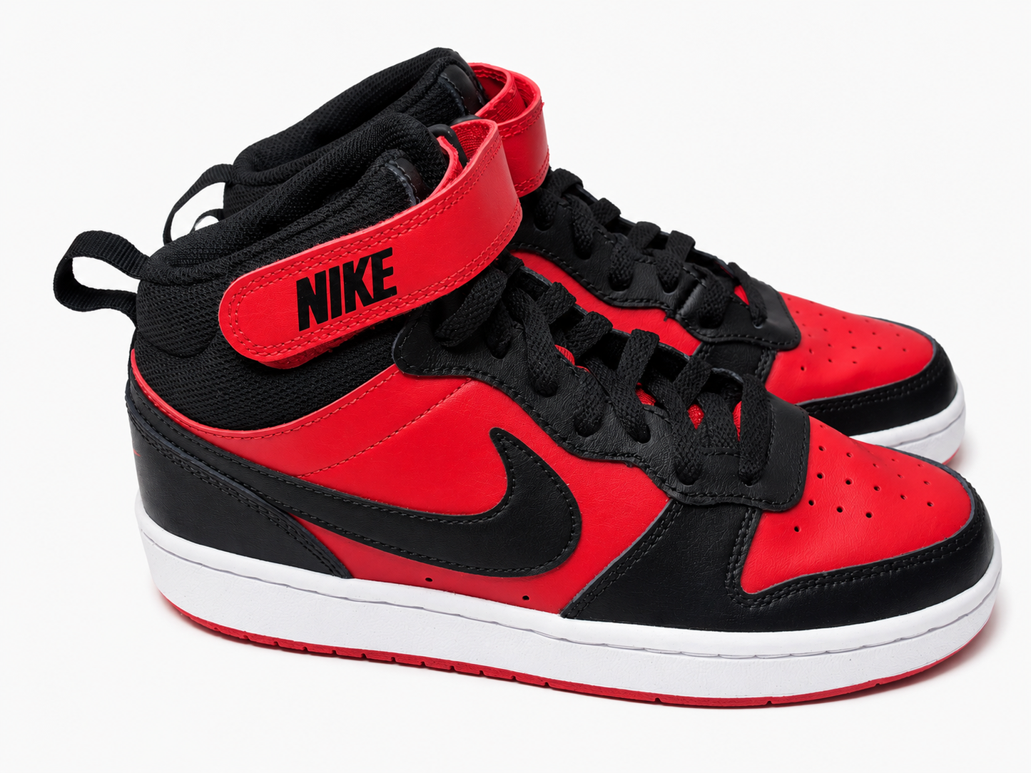 Nike Court Borough Mid 2 Black / Red Sneakers