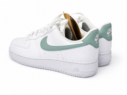 Nike Air Force 1 White Mint Green Sneakers