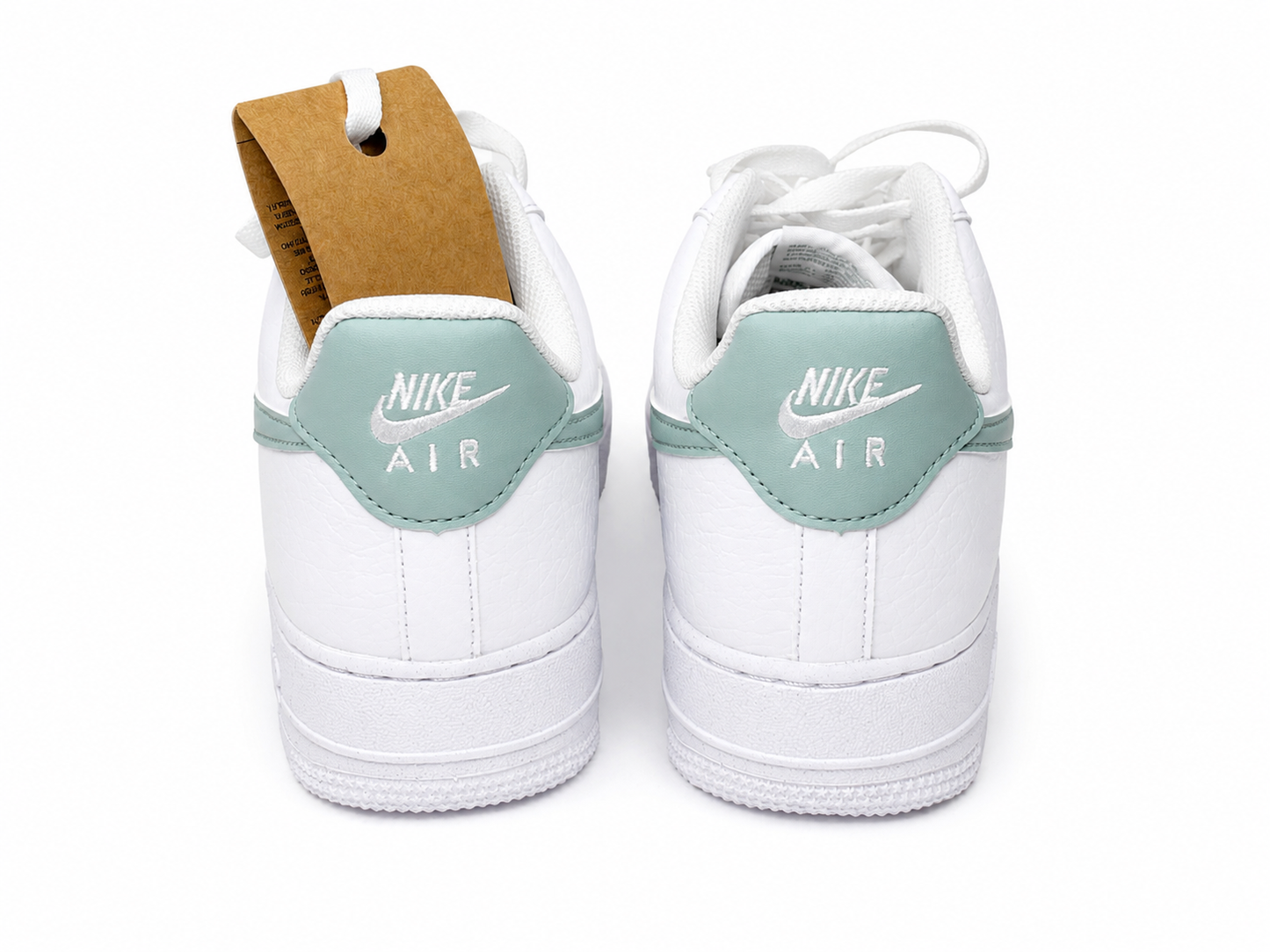 Nike Air Force 1 White Mint Green Sneakers