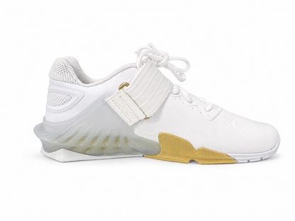 Nike White Gold Training Shoes