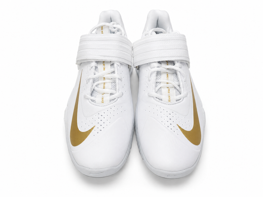 Nike White Gold Training Shoes