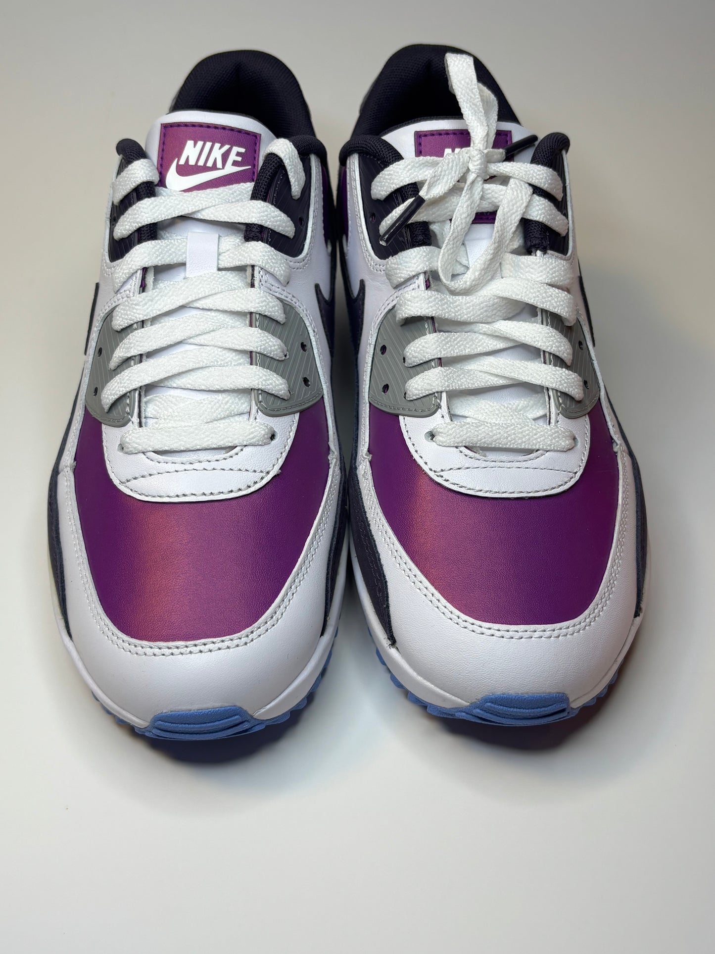 Nike Air Max 90 Golf (White/Black/Grape)