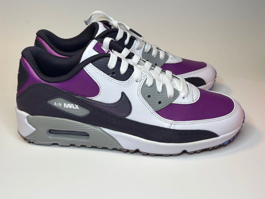 Nike Air Max 90 Golf (White/Black/Grape)